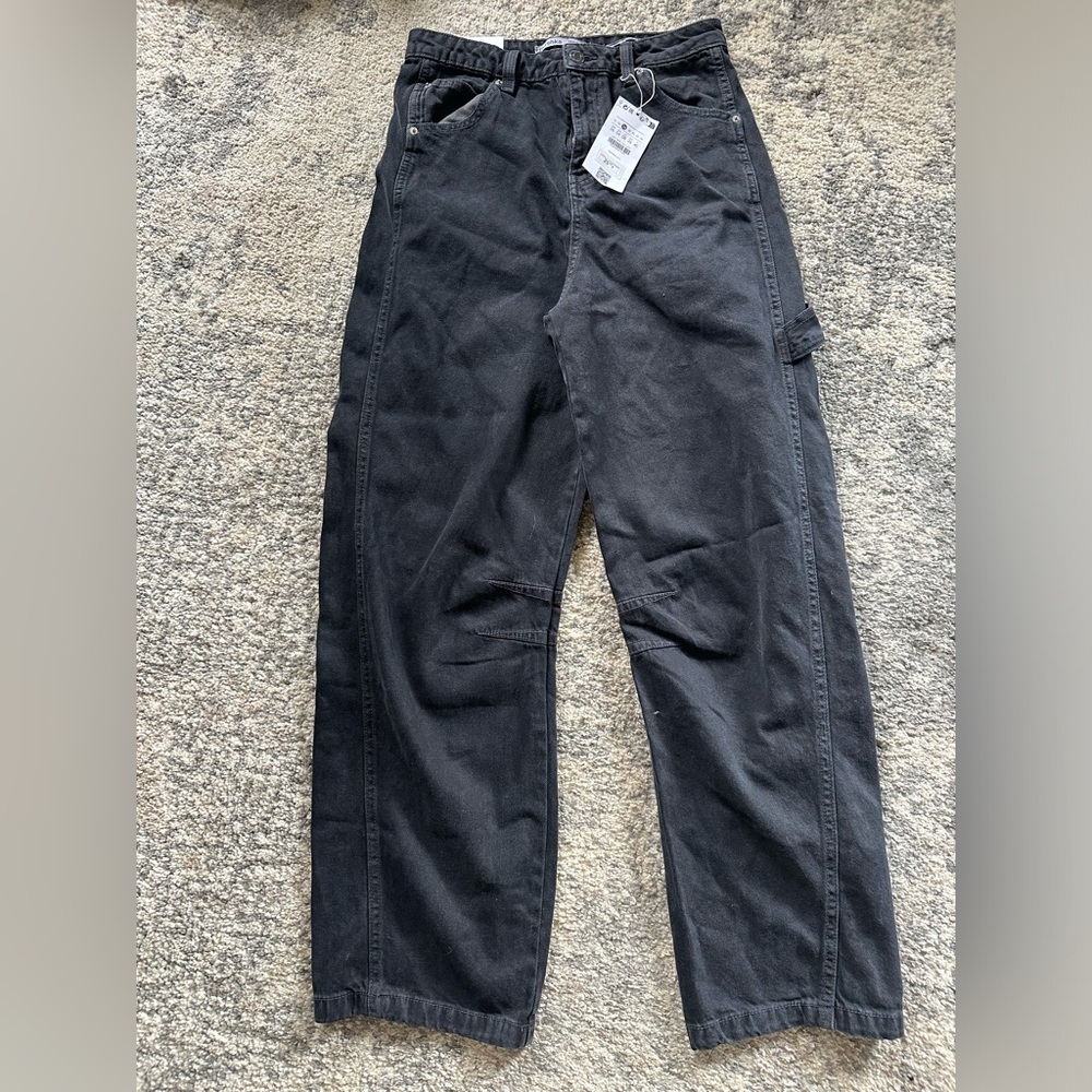 Size 4 Bershka Black denim